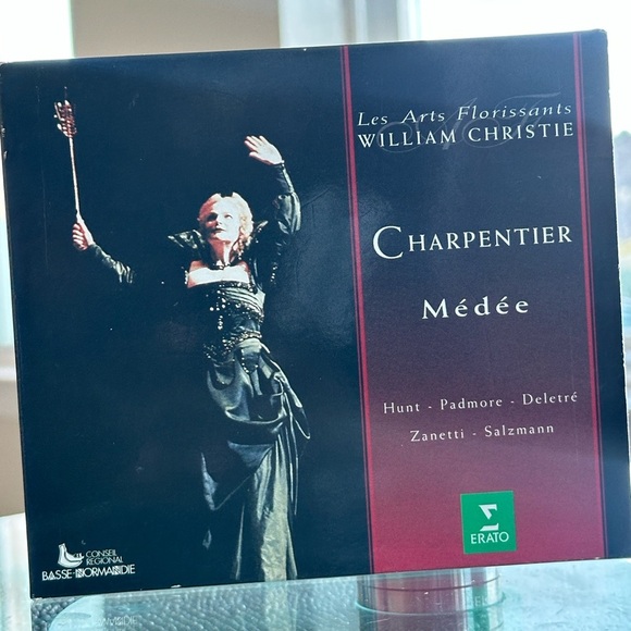 Charpentier Médée 3-CD  Set Erato Les Arts Florissants William Christie Baroque - Picture 1 of 7